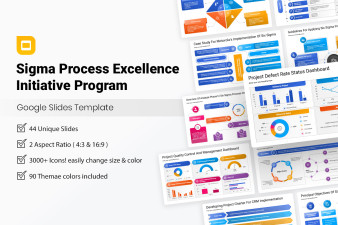 Sigma Process Excellence Initiative Program Google Slides Template